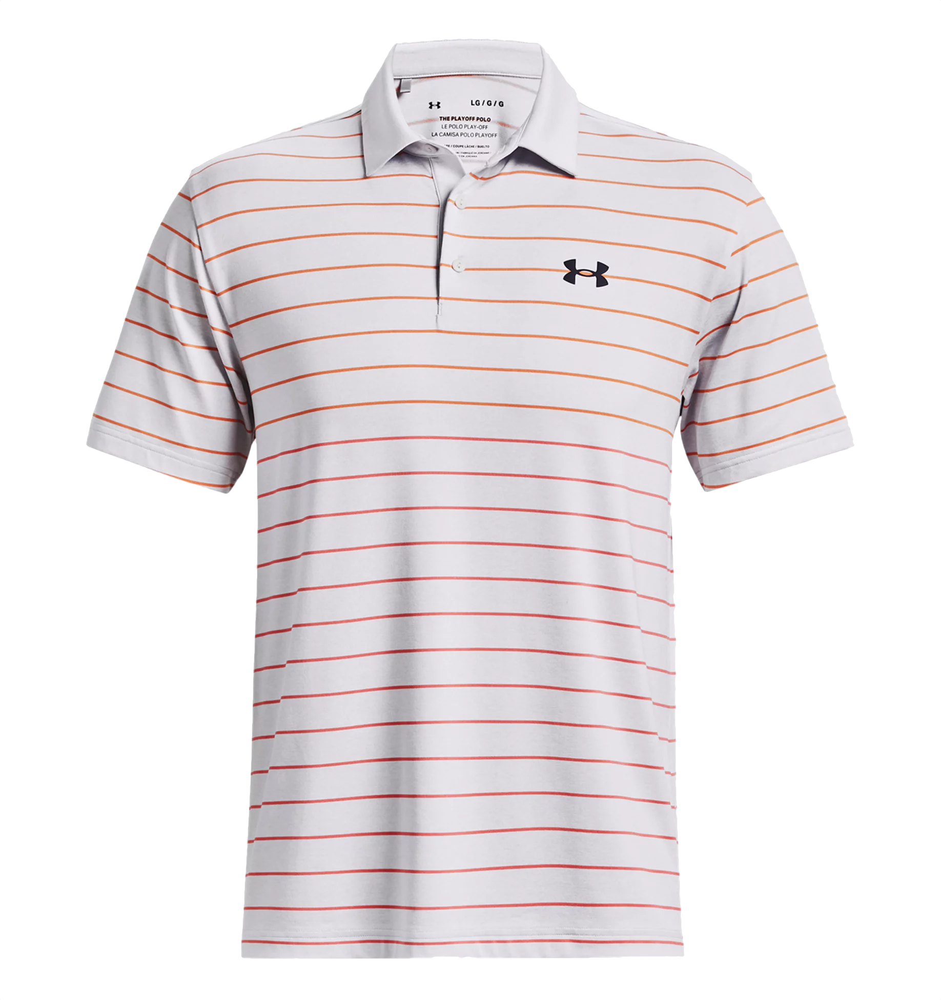 Under armour orange deals polo