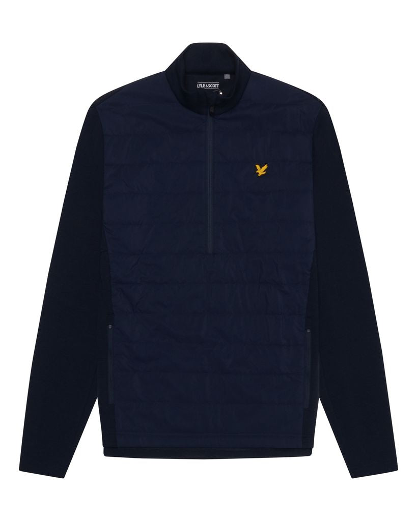 Baffle Quilted Quarter Zip