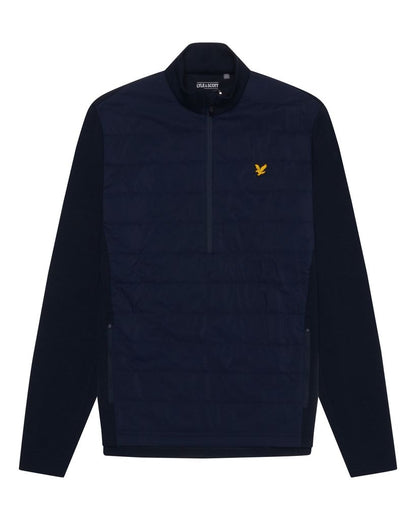 Baffle Quilted Quarter Zip